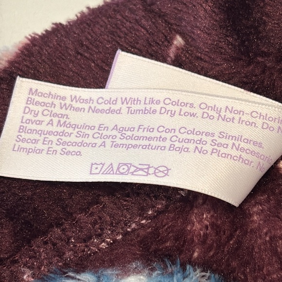 Women’s Joyspun Pajama Bottoms Burgundy With Coffee Cups Soft Fabric S - Picture 11 of 13